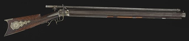 Edwin Wesson .45 Caliber Match rifle