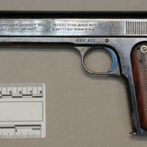 The M1900 Pistol: the legend Model 1900 (M1900) Pistol