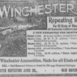 1901 Advertisement for Winchester repeating rifles.