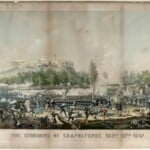 The Stoming of Chapultepec, Sept. 13th 1847 - The Battle of Chapultepec