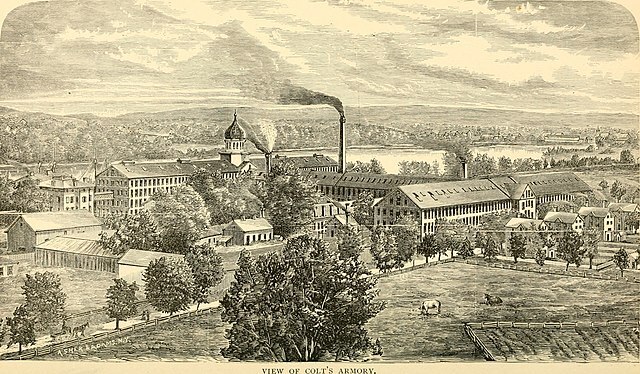 The Colt Factory in Hartford - Did Colt Supply Guns to the South?