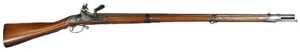 Bolt-action rifle with wooden stock and metal barrel, suited for precision shooting and hunting; features classic design and high accuracy.