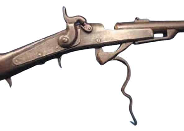 Gallagher carbine action close up