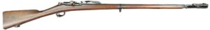 High-quality vintage bolt-action rifle with wooden stock and metal barrel, suitable for hunting or firearms collection.