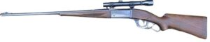 High-quality precision rifle with wooden stock and long barrel for accurate shooting at long ranges. Ideal for shooting enthusiasts and competitive marksmen.