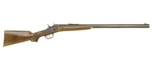 High-quality lever-action rifle with wooden stock, ideal for hunting and shooting enthusiasts, showcasing precision craftsmanship.