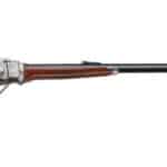 High-quality bolt-action rifle with wooden stock and metal barrel, ideal for shooting sports, hunting, and precision target practice. Durable and reliable firearm from Powder & Lead collection.