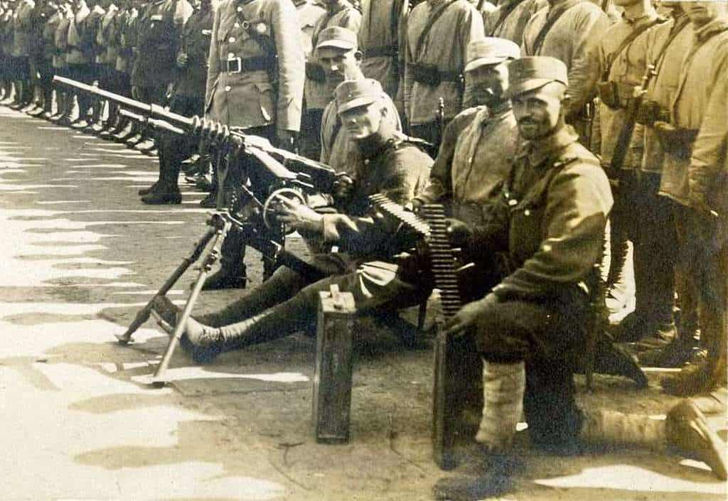 Hotchkiss Machine Gun