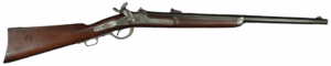 Bolt action rifle for shooting sports and hunting, featuring wood stock and metallic barrel, ideal for precision shooting and firearm enthusiasts.