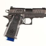 Montrose Auction: Saturday, September 13, 2025 in Central Georgia Modern black semi-automatic handgun with textured grip, metal slide, and tactical design, suitable for shooting sports, self-defense, and firearm enthusiasts.