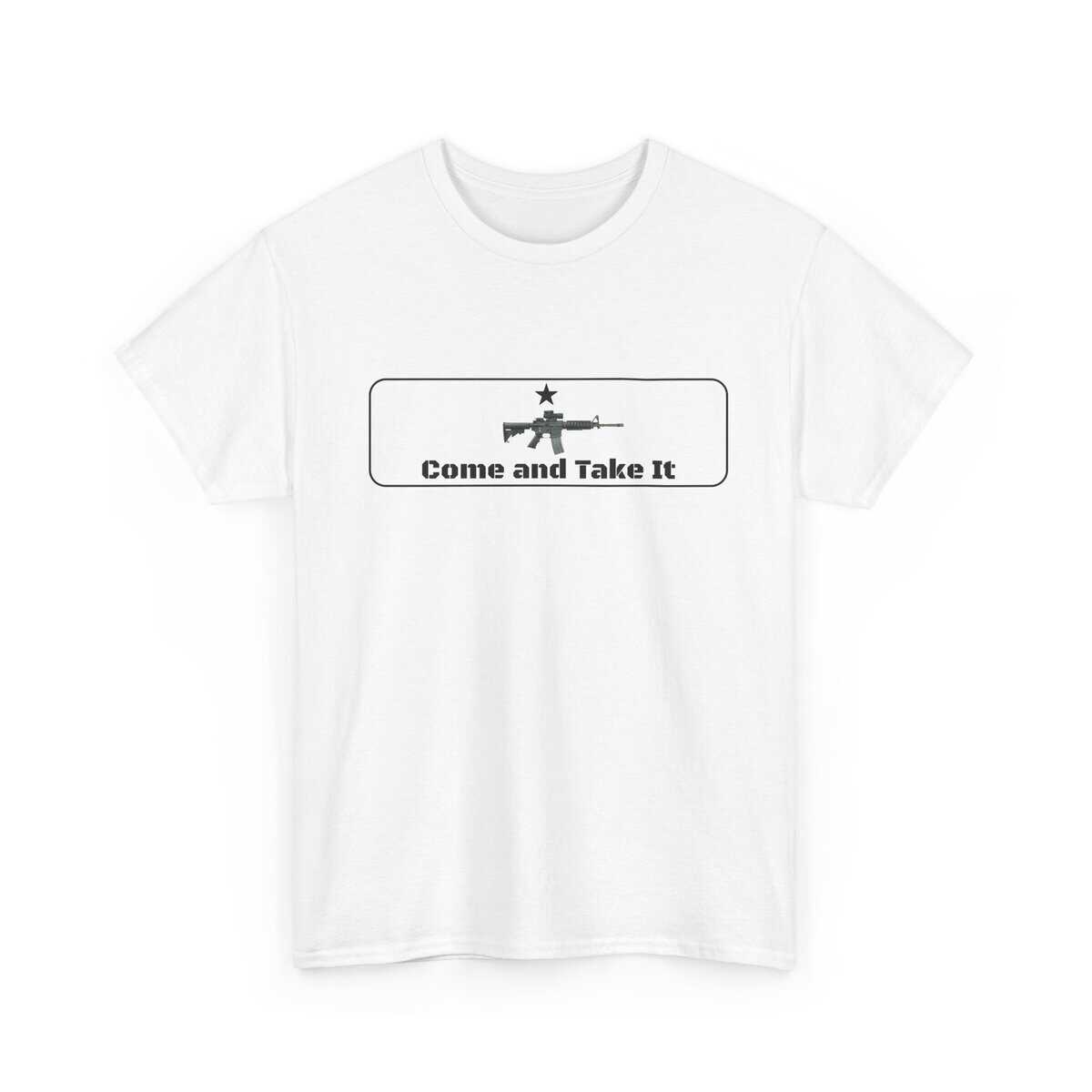 Come and Take It — Modern Rifle Edition T-Shirt —Timeless Defiance. Modern Firepower. Unapologetically American. - Image 2