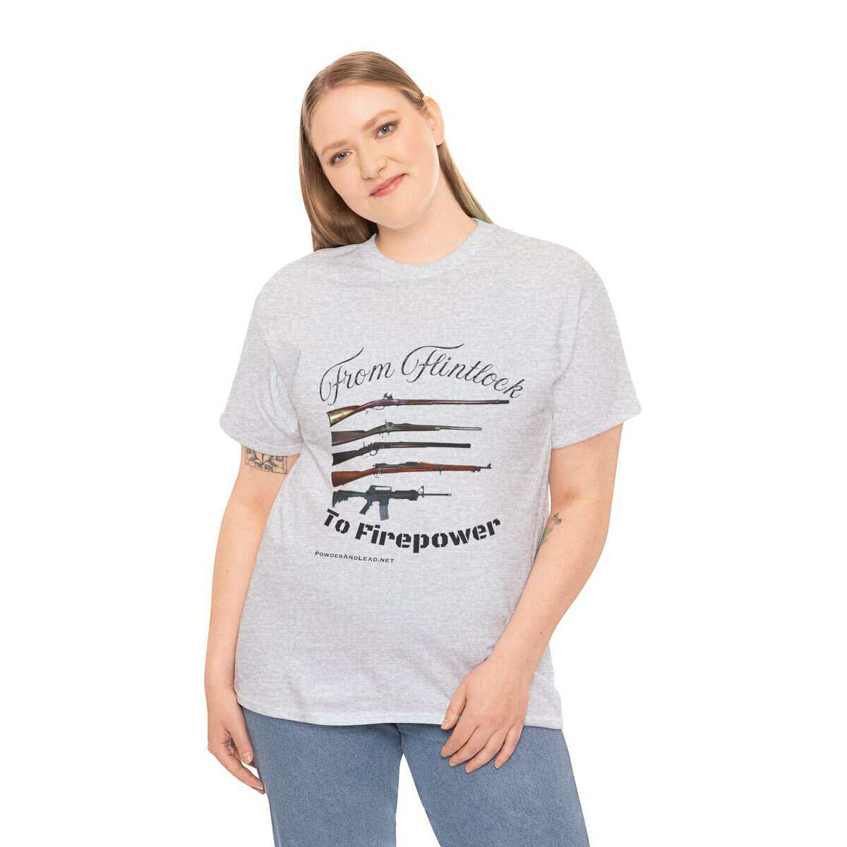 From Flintlock to Firepower — The Evolution of the Rifle T-Shirt — Five centuries of innovation. One bold design. - Image 6
