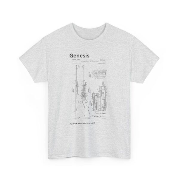 Unisex Heavy Cotton Tee with Genesis Design - Comfortable Casual Wear, Perfect for Music Lovers, Gift for Birthdays, Festivals, or [...] - Image 7