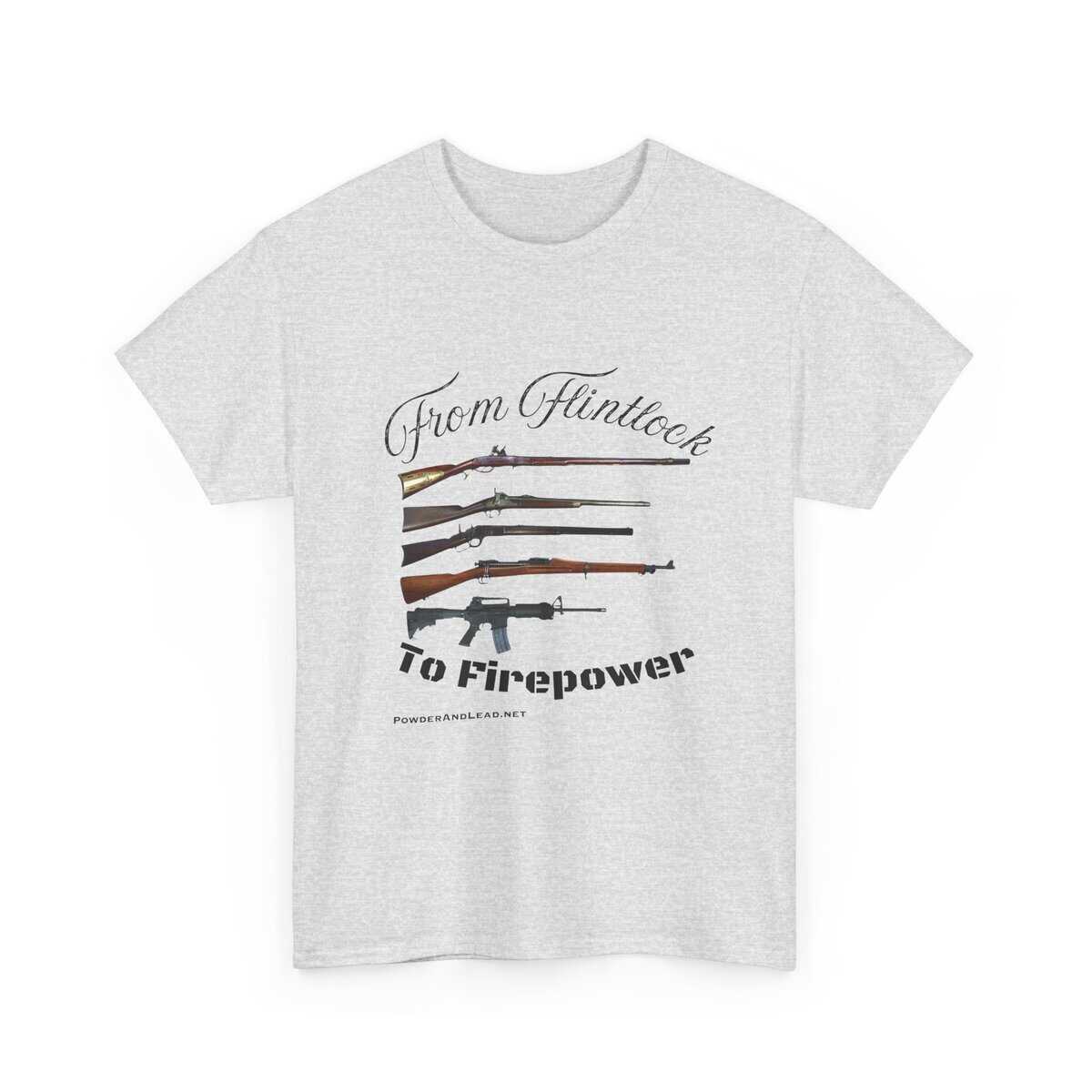 From Flintlock to Firepower — The Evolution of the Rifle T-Shirt — Five centuries of innovation. One bold design. - Image 2