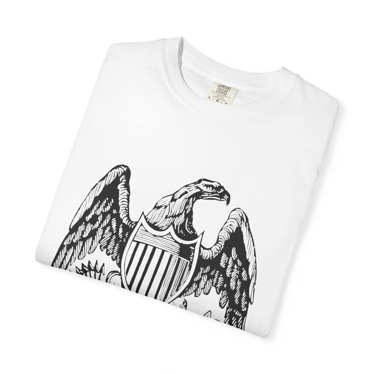 Powder & Lead “Eagle Emblem” T-Shirt – Strength, Heritage, and Precision in Every Thread - Image 3