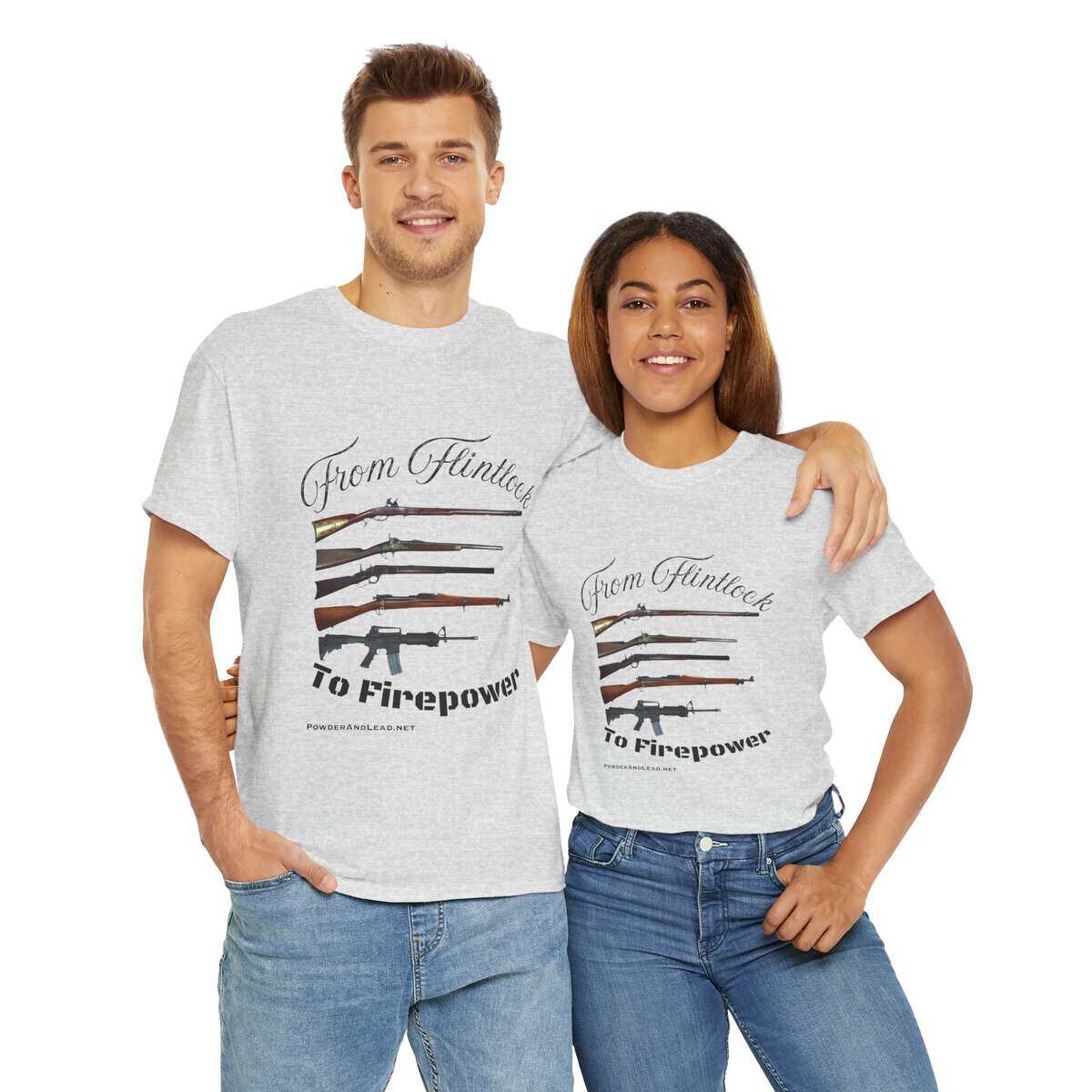 From Flintlock to Firepower — The Evolution of the Rifle T-Shirt — Five centuries of innovation. One bold design. - Image 4