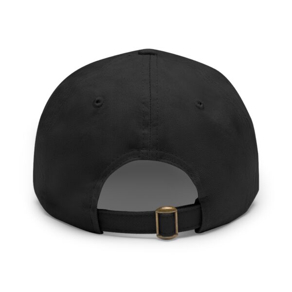 Stylish Dad Hat with Powder & Lead Eagle Logo on a Leather Patch - Image 3