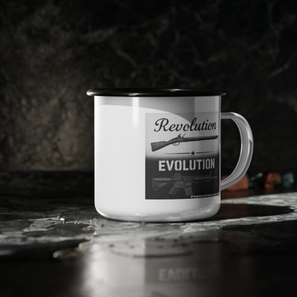 Revolution-Evolution Enamel Camp Cup - Image 4