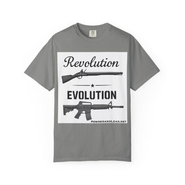 Revolution Evolution Garment-Dyed T-Shirt | Stylish Casual Wear | Gift for Freedom Lovers, [...] - Image 13