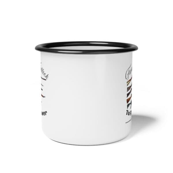 From Flintlock to Firepower Enamel Camp Cup - Image 2