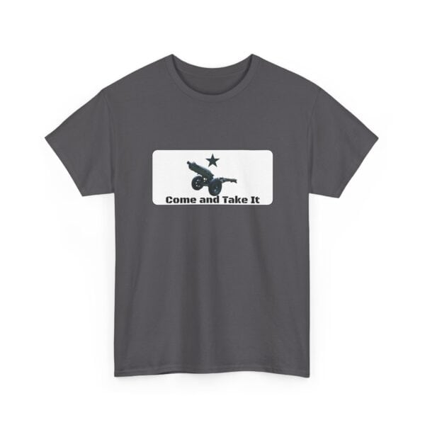 Come and Take It — Artillery Edition T-Shirt — From Gonzales to the Modern Battlefield — The Spirit of Defiance Lives On. - Image 4