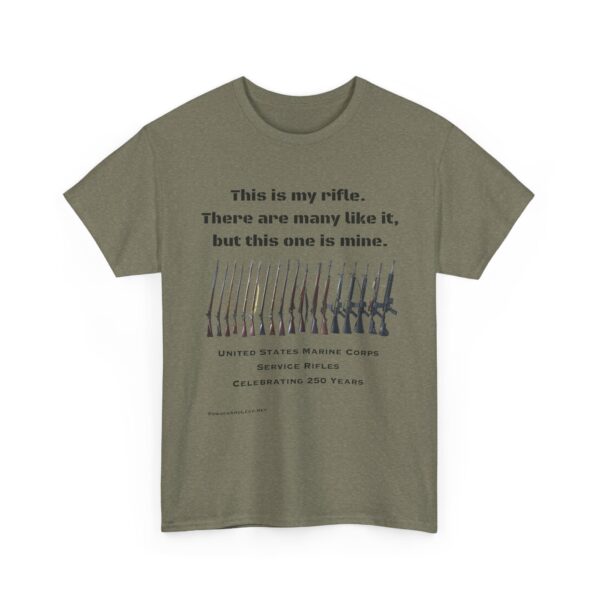 “This Is My Rifle” — U.S. Marine Corps Service Rifles 250th Anniversary Edition T-Shirt — Honor. Heritage. The Brotherhood of the Rifle. - Image 11
