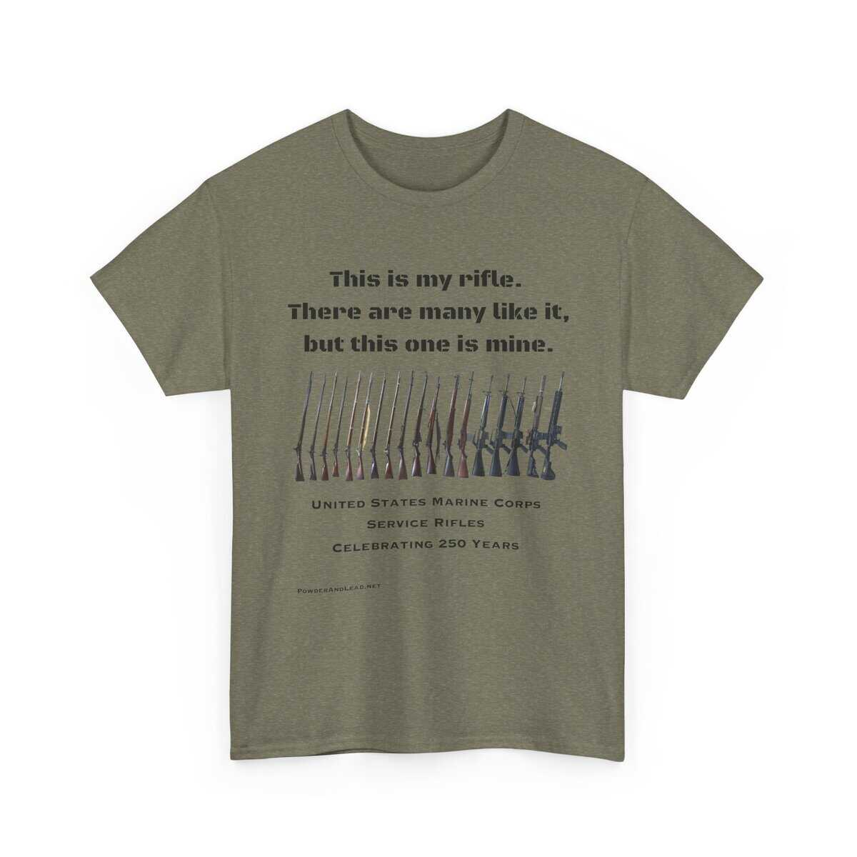 “This Is My Rifle” — U.S. Marine Corps Service Rifles 250th Anniversary Edition T-Shirt — Honor. Heritage. The Brotherhood of the Rifle. - Image 11