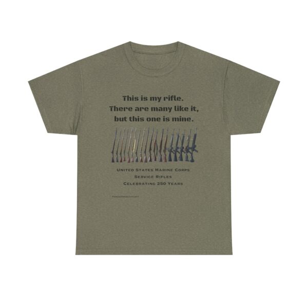 “This Is My Rifle” — U.S. Marine Corps Service Rifles 250th Anniversary Edition T-Shirt — Honor. Heritage. The Brotherhood of the Rifle. - Image 9