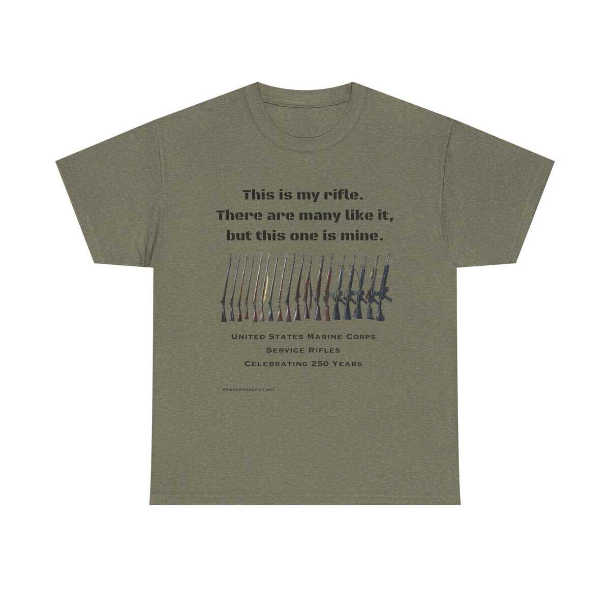 “This Is My Rifle” — U.S. Marine Corps Service Rifles 250th Anniversary Edition T-Shirt — Honor. Heritage. The Brotherhood of the Rifle. - Image 9