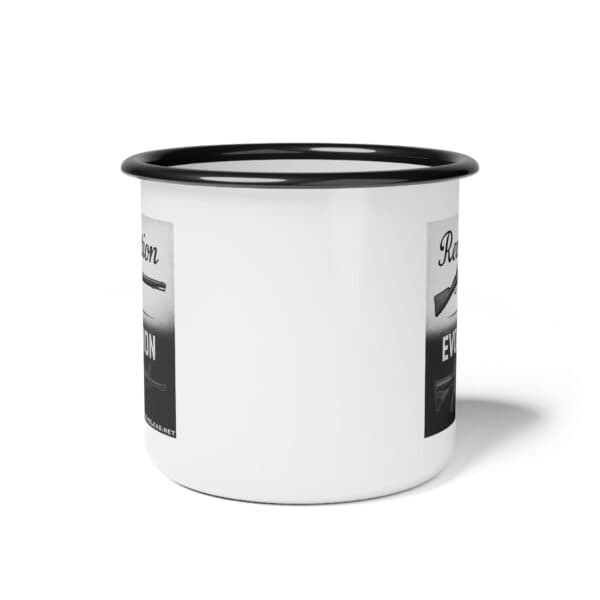 Revolution-Evolution Enamel Camp Cup - Image 2