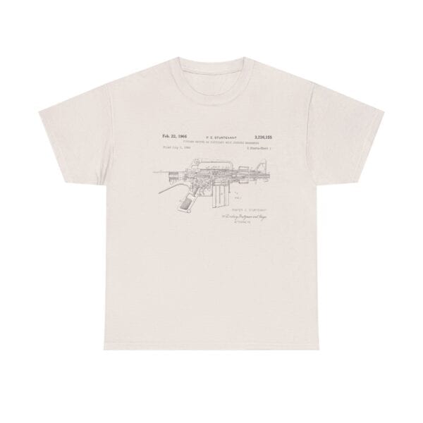 Blueprint of the AR — The 1966 Sturtevant Patent T-Shirt — Where Precision Meets Heritage. - Image 5