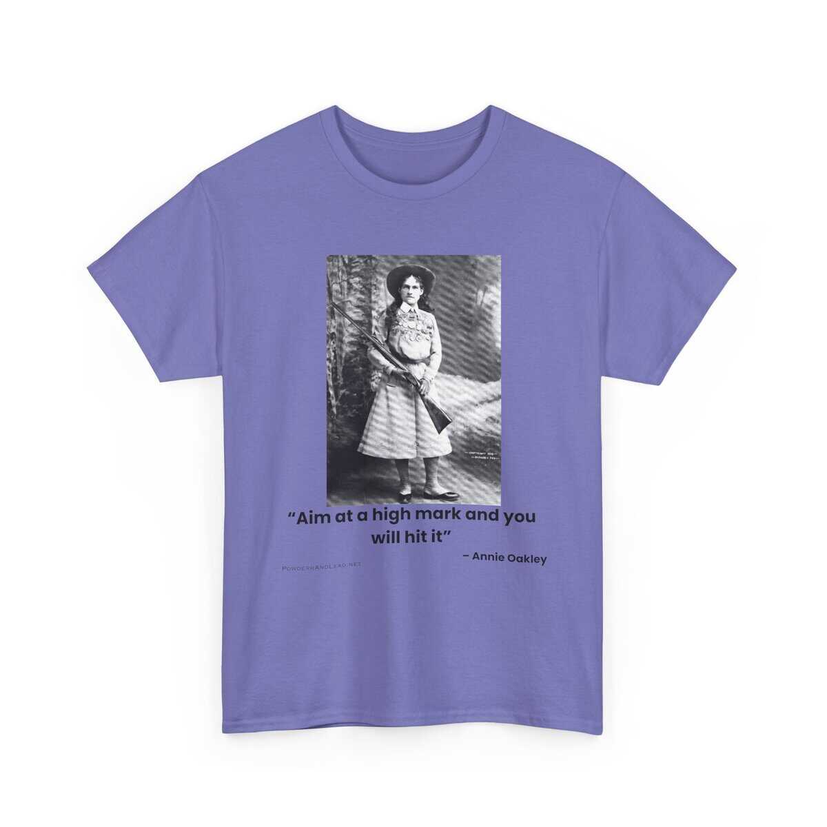 “Aim at a High Mark” — Annie Oakley Tribute T-Shirt — Confidence. Grace. Precision. - Image 14