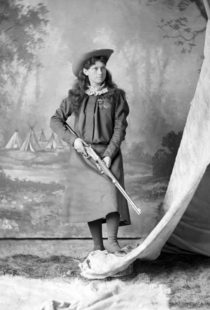 Annie Oakley by DF Barry c1890