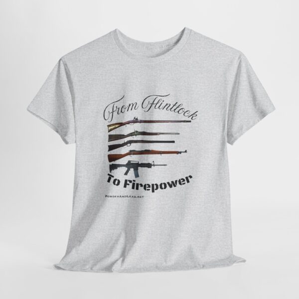 From Flintlock to Firepower - The Evolution of the Rifle T-Shirt - Five centuries of innovation. One bold design. - Image 3