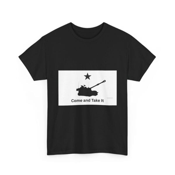 "Come and Take It — Modern Armor Edition" T-Shirt  - Bold. Defiant. Unmistakably American. - Image 2
