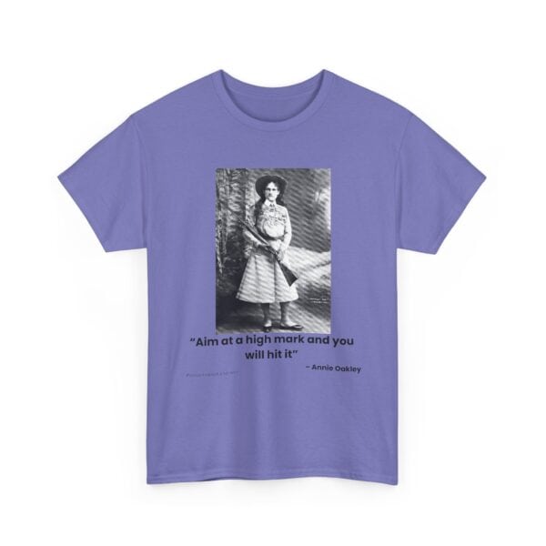 "Aim at a High Mark" - Annie Oakley Tribute T-Shirt - Confidence. Grace. Precision. - Image 14