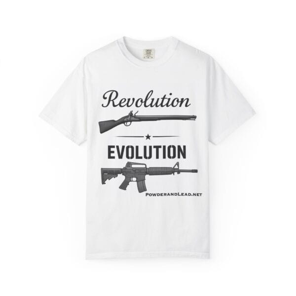 Revolution Evolution Garment-Dyed T-Shirt - Gift for Freedom Lovers - Image 8