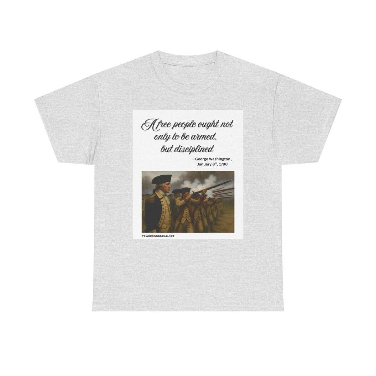 "A Free People" - Washington’s 1790 Address T-Shirt - The Spirit of Liberty, Worn with Purpose. - Image 3