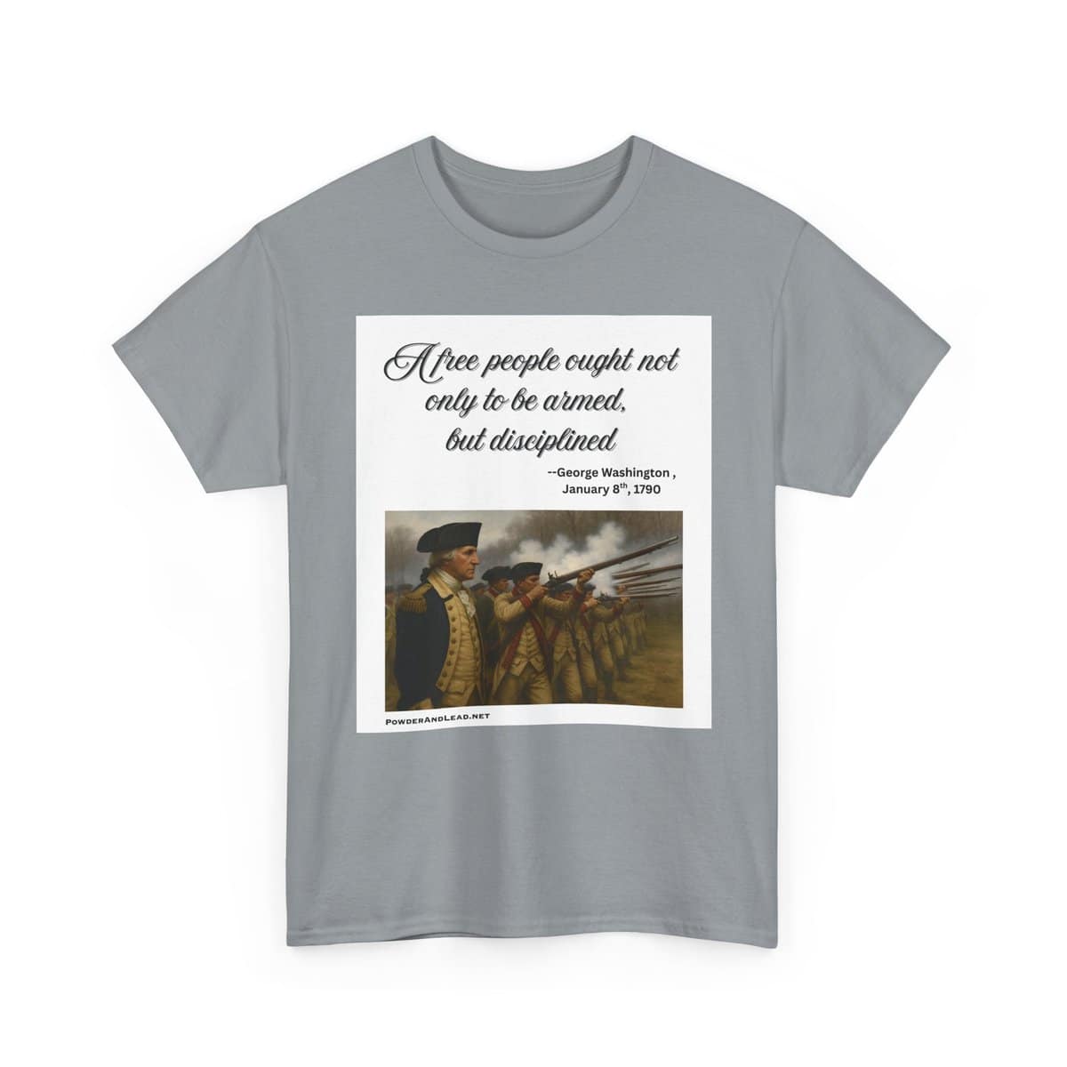 "A Free People" - Washington’s 1790 Address T-Shirt - The Spirit of Liberty, Worn with Purpose. - Image 8