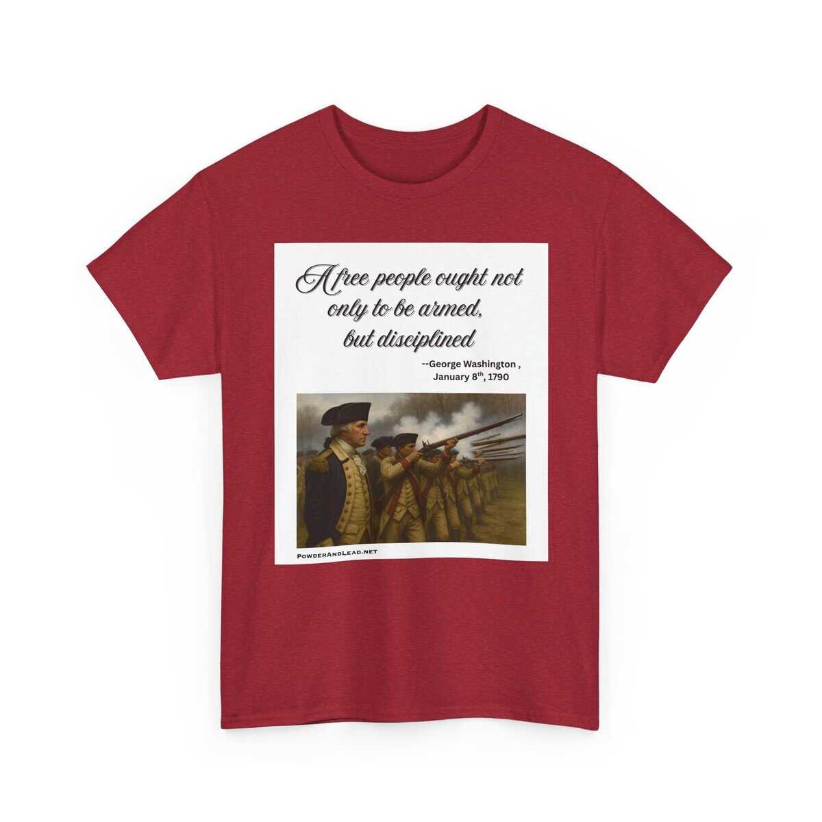 "A Free People" - Washington’s 1790 Address T-Shirt - The Spirit of Liberty, Worn with Purpose. - Image 12