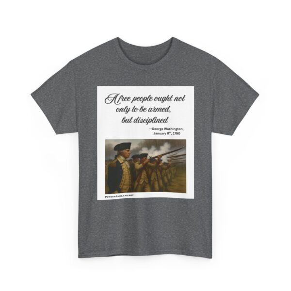 "A Free People" - Washington’s 1790 Address T-Shirt - The Spirit of Liberty, Worn with Purpose. - Image 2