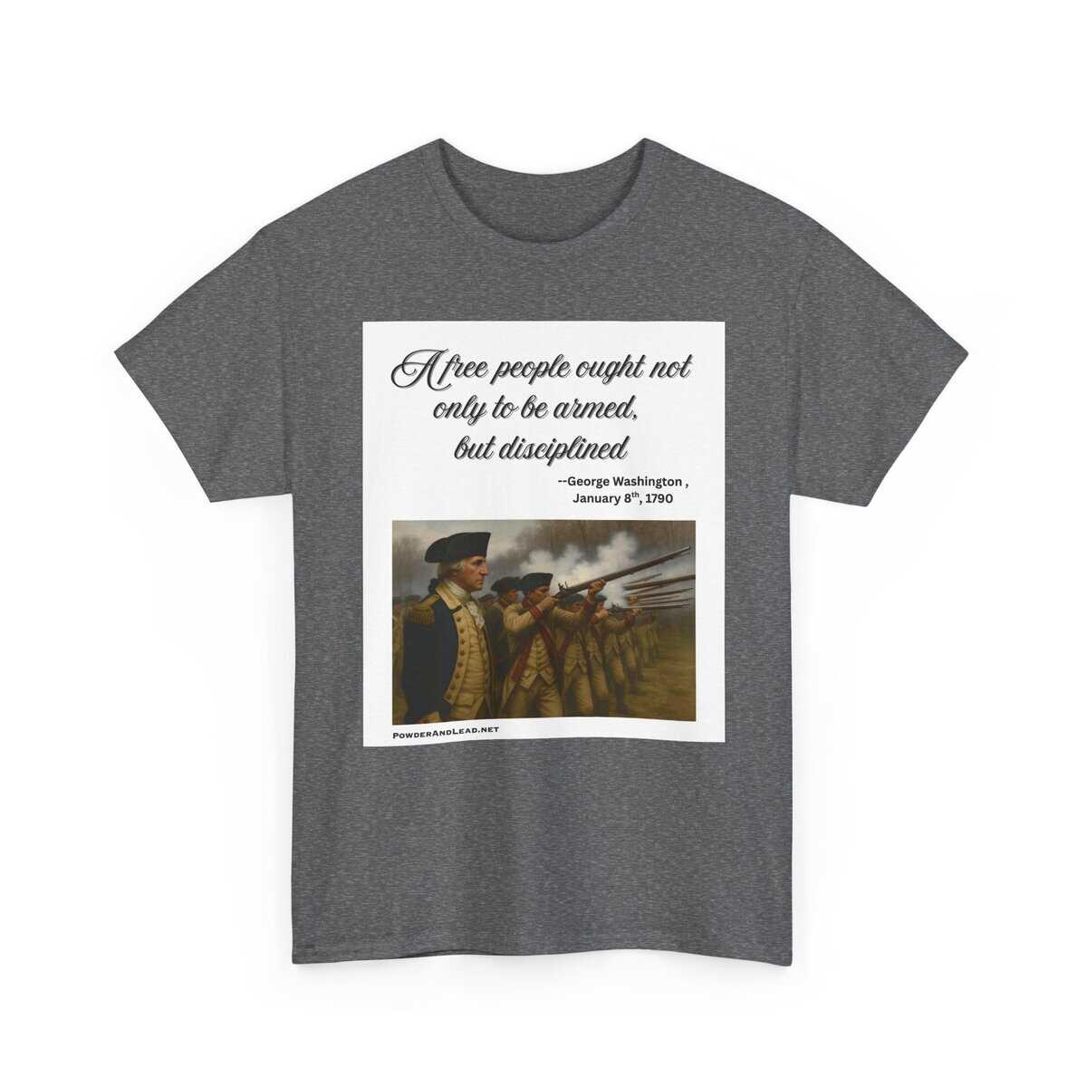 "A Free People" - Washington’s 1790 Address T-Shirt - The Spirit of Liberty, Worn with Purpose. - Image 2
