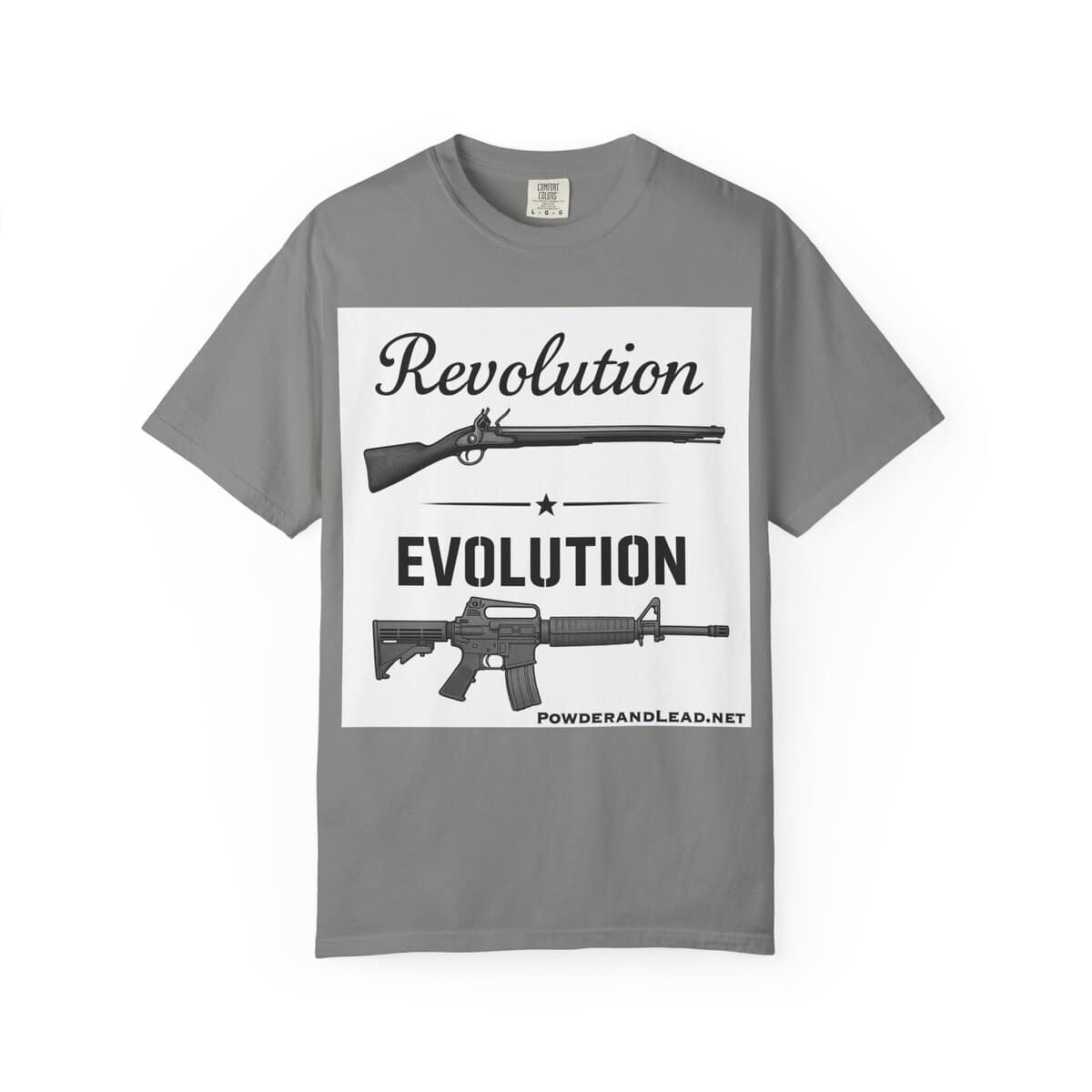 Revolution Evolution Garment-Dyed T-Shirt - Gift for Freedom Lovers - Image 16