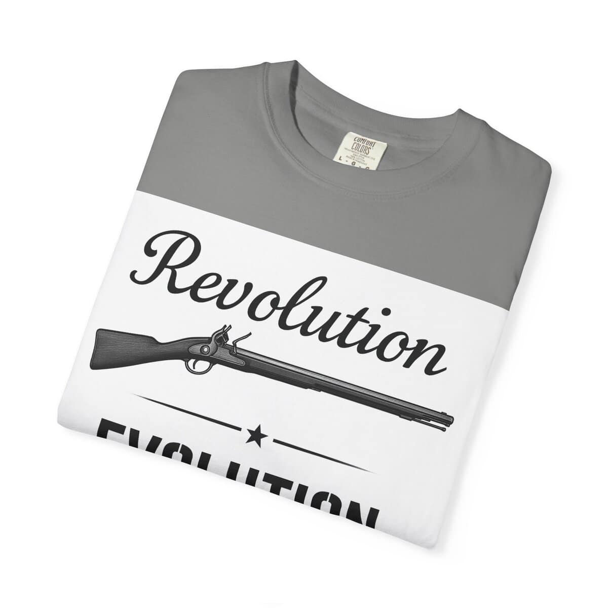 Revolution Evolution Garment-Dyed T-Shirt - Gift for Freedom Lovers - Image 15
