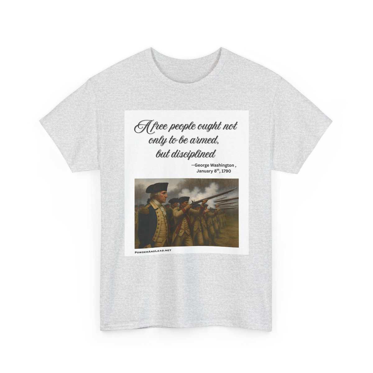"A Free People" - Washington’s 1790 Address T-Shirt - The Spirit of Liberty, Worn with Purpose. - Image 4
