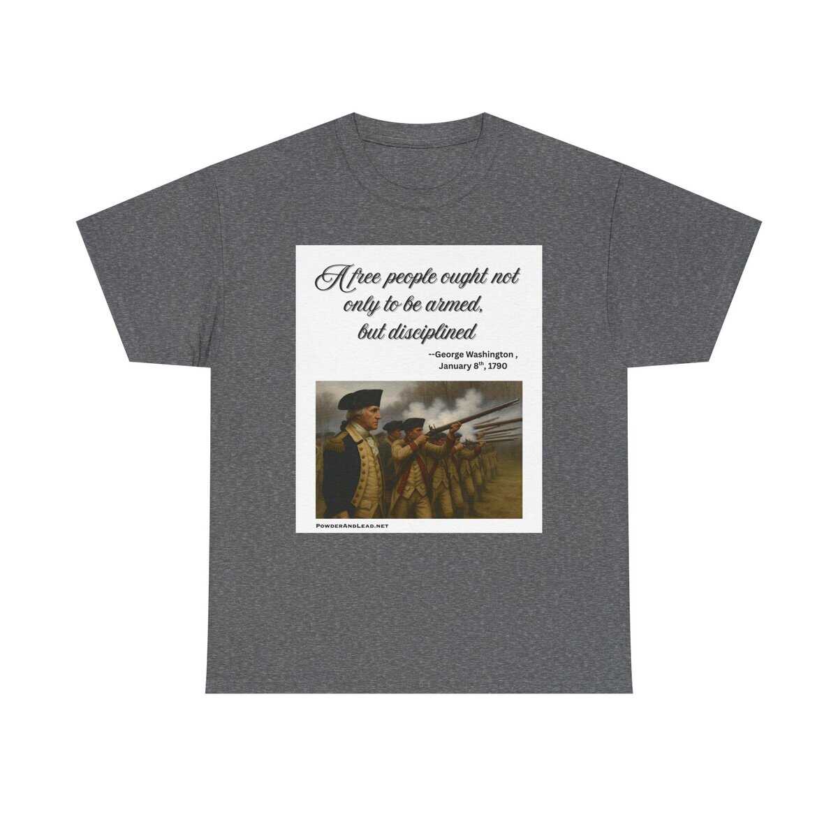 "A Free People" - Washington’s 1790 Address T-Shirt - The Spirit of Liberty, Worn with Purpose.