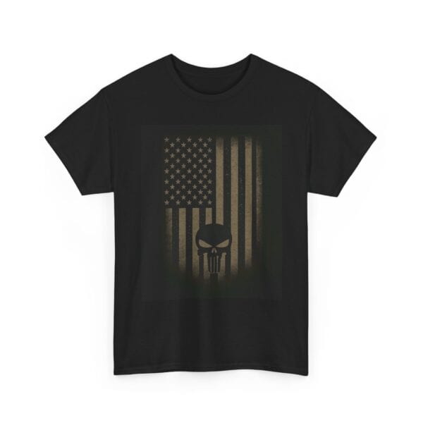 "Punisher Flag - Frontier Justice Edition" - Because No Firearms T-Shirt Collection Is Complete Without It. - Image 2