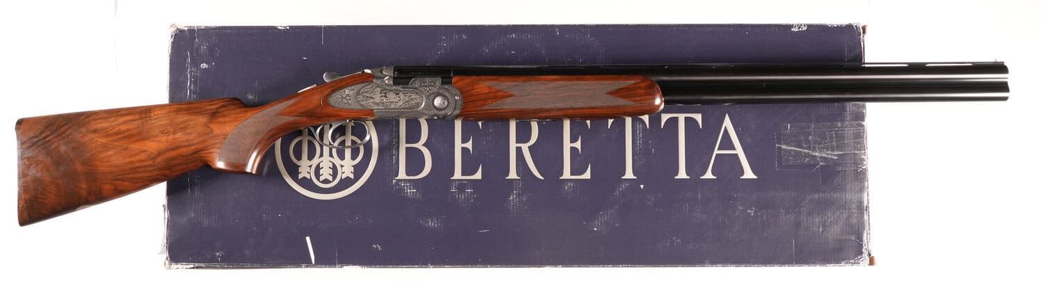 Beretta 687EELL over/under 12-gauge shotgun with factory box