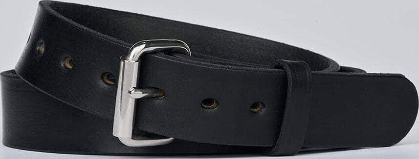 Hanks Gunner full-grain leather concealed carry gun belt in black
