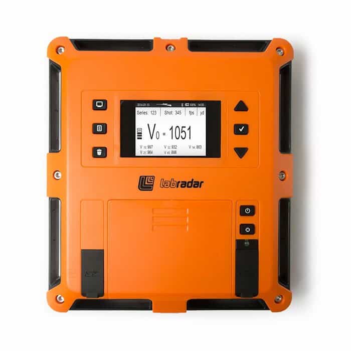 LabRadar Doppler Radar Chronograph front view